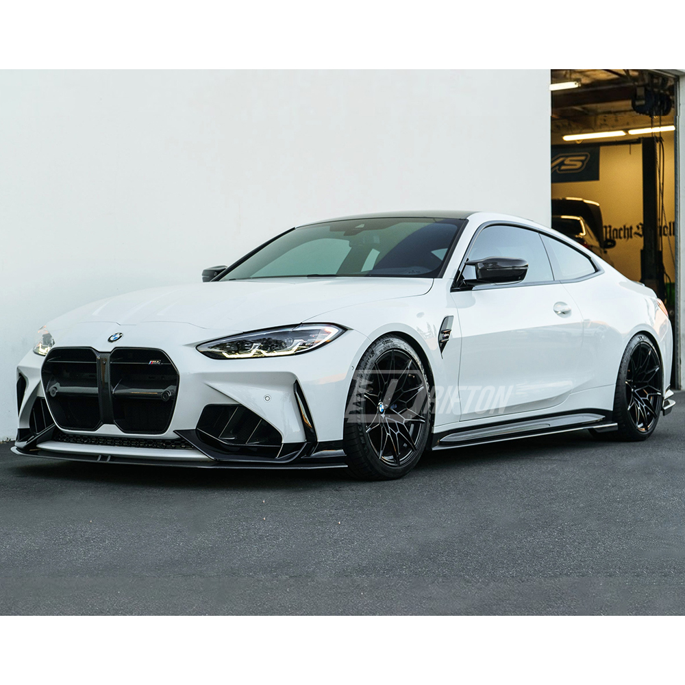 Adro V1.5 Style Dry Carbon Fiber Front Bumper For BMW G80 G81 M3 G82 G83 M4 2020-2024