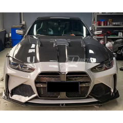 Adro V1 Style Dry Carbon Fiber Front Bumper For BMW G80 G81 M3 G82 G83 M4 2020-2024