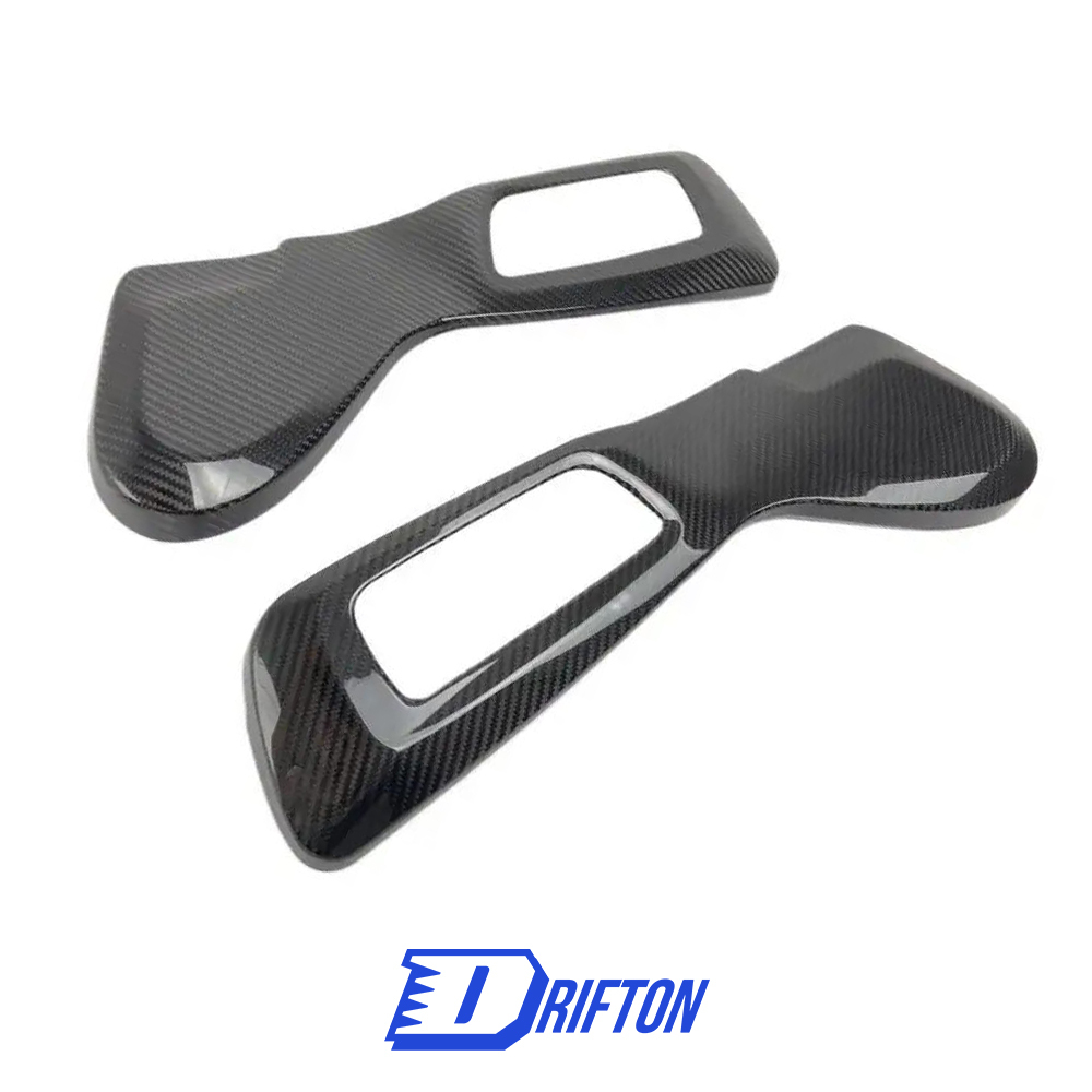 Dry Carbon Fiber Interiors Kits Seat Side Frame Panels Cover For BMW G80 G81 M3 G82 G83 M4 2020-2024