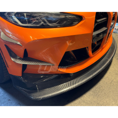 GT4 Style Dry Carbon Fiber Front Lip For BMW G80 G81 M3 G82 G83 M4 2020-2024