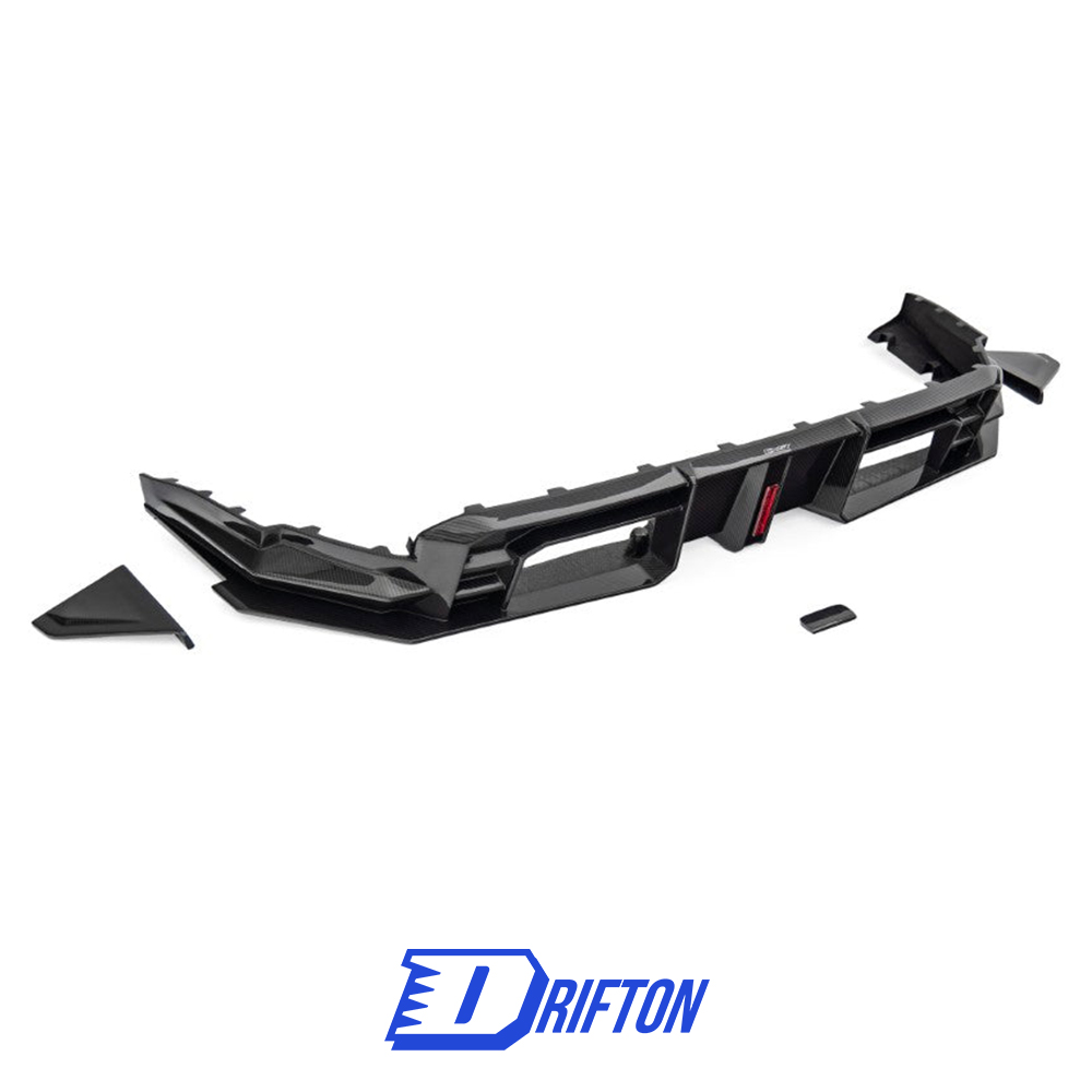 CMST V2 Style Dry Carbon Fiber Rear Diffuser For BMW G80 G81 M3 G82 G83 M4 2020-2024