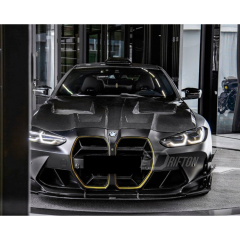 CMST Racing Style Dry Carbon Fiber Engine Hood Bonnet For BMW G80 G81 M3 G82 G83 M4 2020-2024