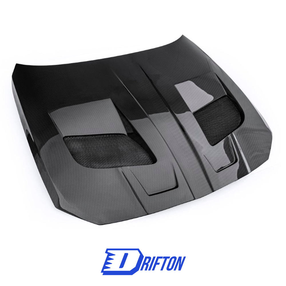 CMST Racing Style Dry Carbon Fiber Engine Hood Bonnet For BMW G80 G81 M3 G82 G83 M4 2020-2024