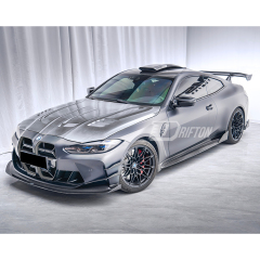 CMST Style Dry Carbon Fiber Roof Air Vent Scoop Duct For BMW G80 G81 M3 G82 G83 M4 2020-2024