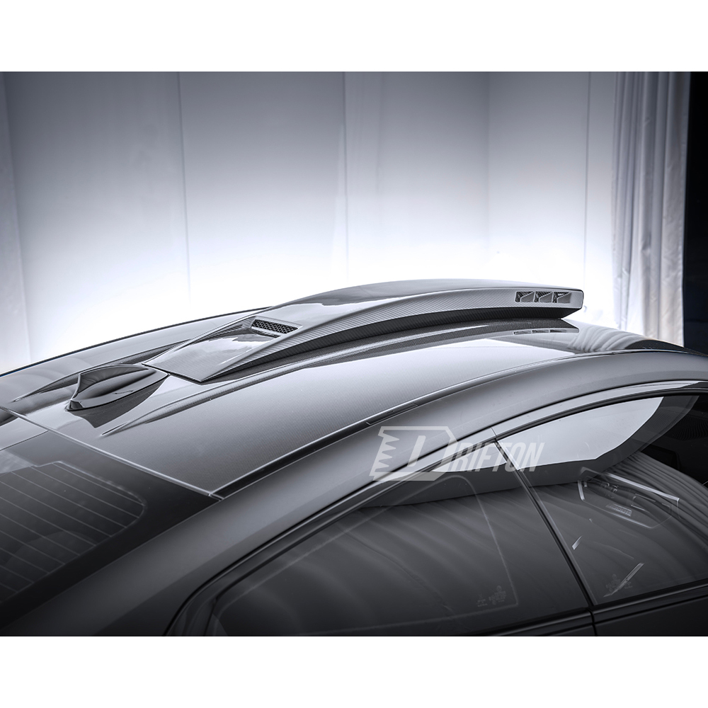 CMST Style Dry Carbon Fiber Roof Air Vent Scoop Duct For BMW G80 G81 M3 G82 G83 M4 2020-2024