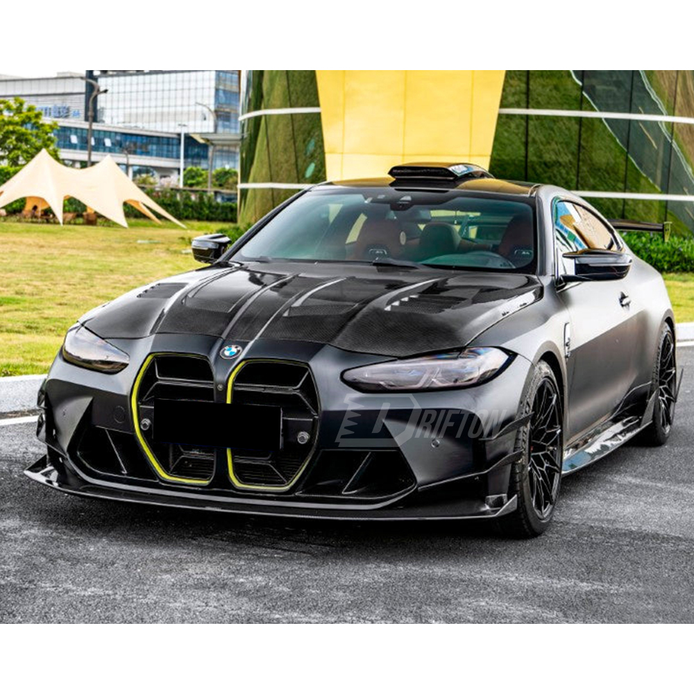 CMST Style Dry Carbon Fiber Roof Air Vent Scoop Duct For BMW G80 G81 M3 G82 G83 M4 2020-2024