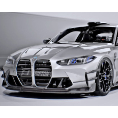 CMST V2 Style Dry Carbon Fiber Front Lip For BMW G80 G81 M3 G82 G83 M4 2020-2024