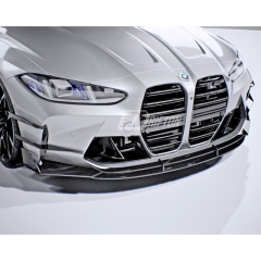 CMST V2 Style Dry Carbon Fiber Front Lip For BMW G80 G81 M3 G82 G83 M4 2020-2024