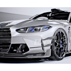 CMST V2 Style Dry Carbon Fiber Front Lip For BMW G80 G81 M3 G82 G83 M4 2020-2024