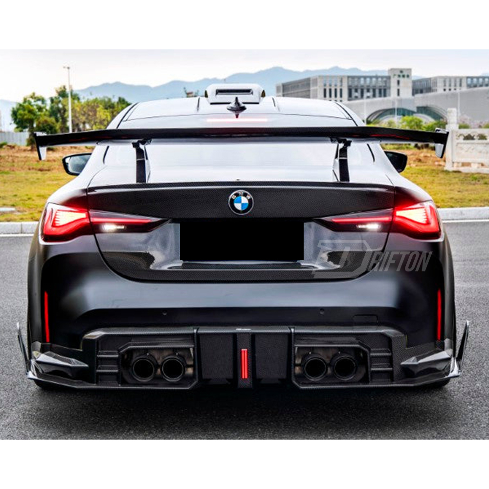 CMST V2 Style Dry Carbon Fiber Rear Diffuser For BMW G80 G81 M3 G82 G83 M4 2020-2024