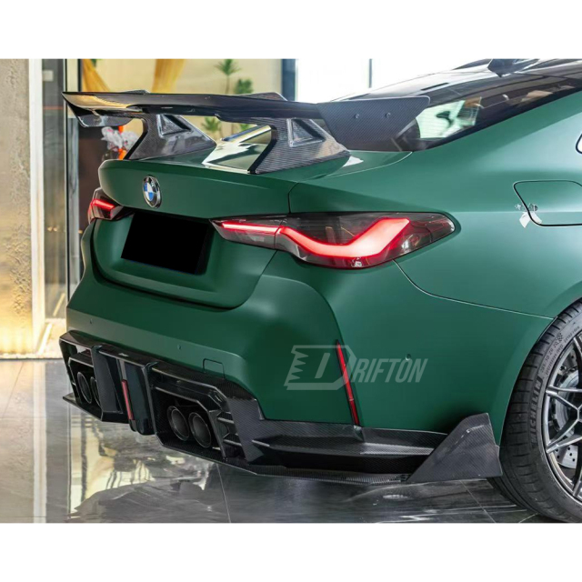 CMST V2 Style Dry Carbon Fiber Rear Diffuser For BMW G80 G81 M3 G82 G83 M4 2020-2024