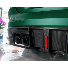 CMST V2 Style Dry Carbon Fiber Rear Diffuser For BMW G80 G81 M3 G82 G83 M4 2020-2024