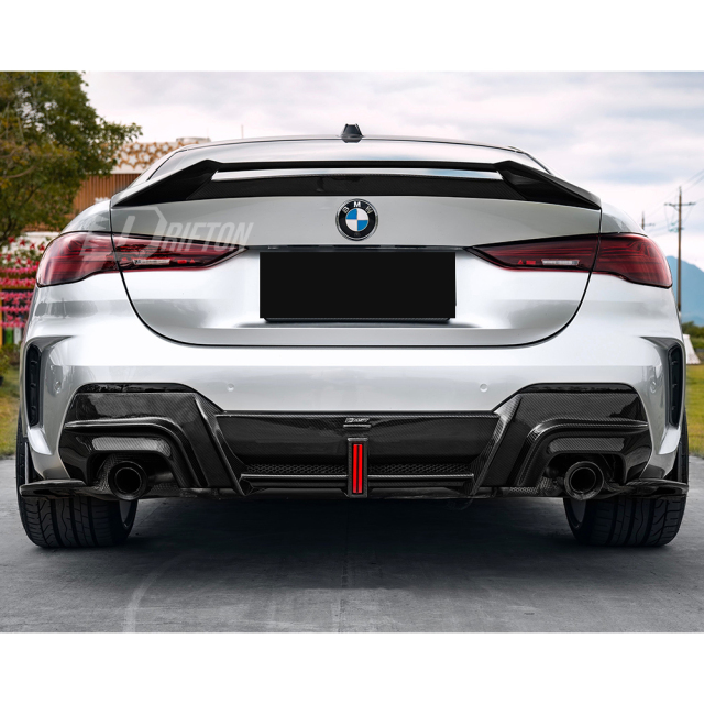 CMST V2 Style Dry Carbon Fiber Rear Trunk Spoiler For BMW G80 G81 M3 G82 G83 M4 2020-2024