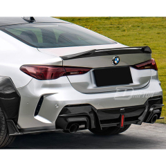 CMST V2 Style Dry Carbon Fiber Rear Trunk Spoiler For BMW G80 G81 M3 G82 G83 M4 2020-2024