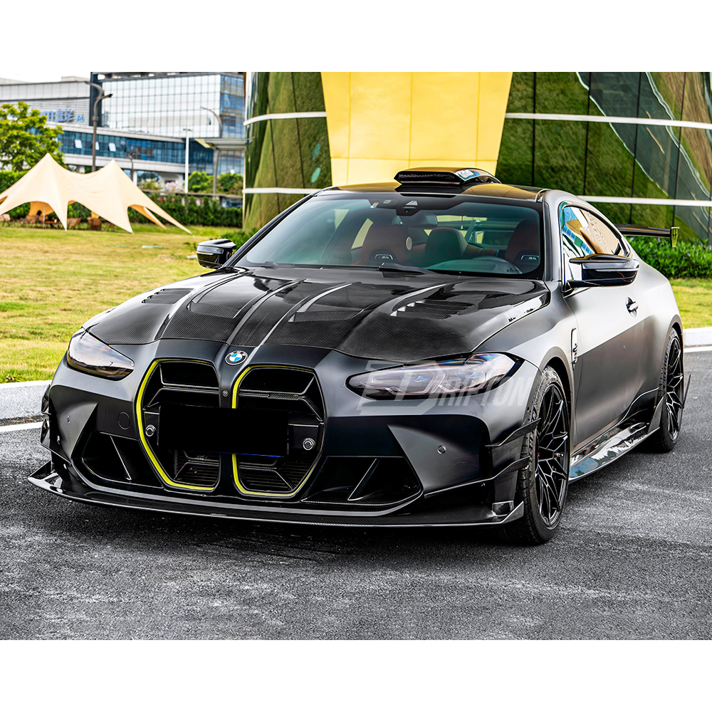 CMST V3 Style Dry Carbon Fiber Front Lip For BMW G80 G81 M3 G82 G83 M4 2020-2024