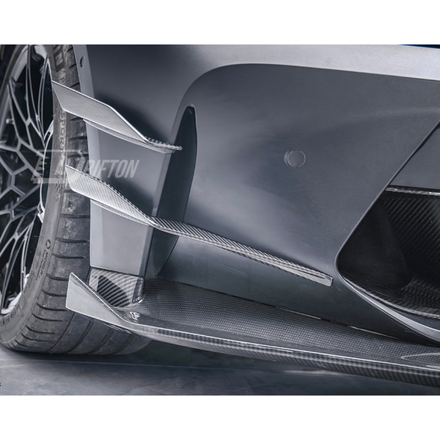 CMST V3 Style Dry Carbon Fiber Front Lip For BMW G80 G81 M3 G82 G83 M4 2020-2024