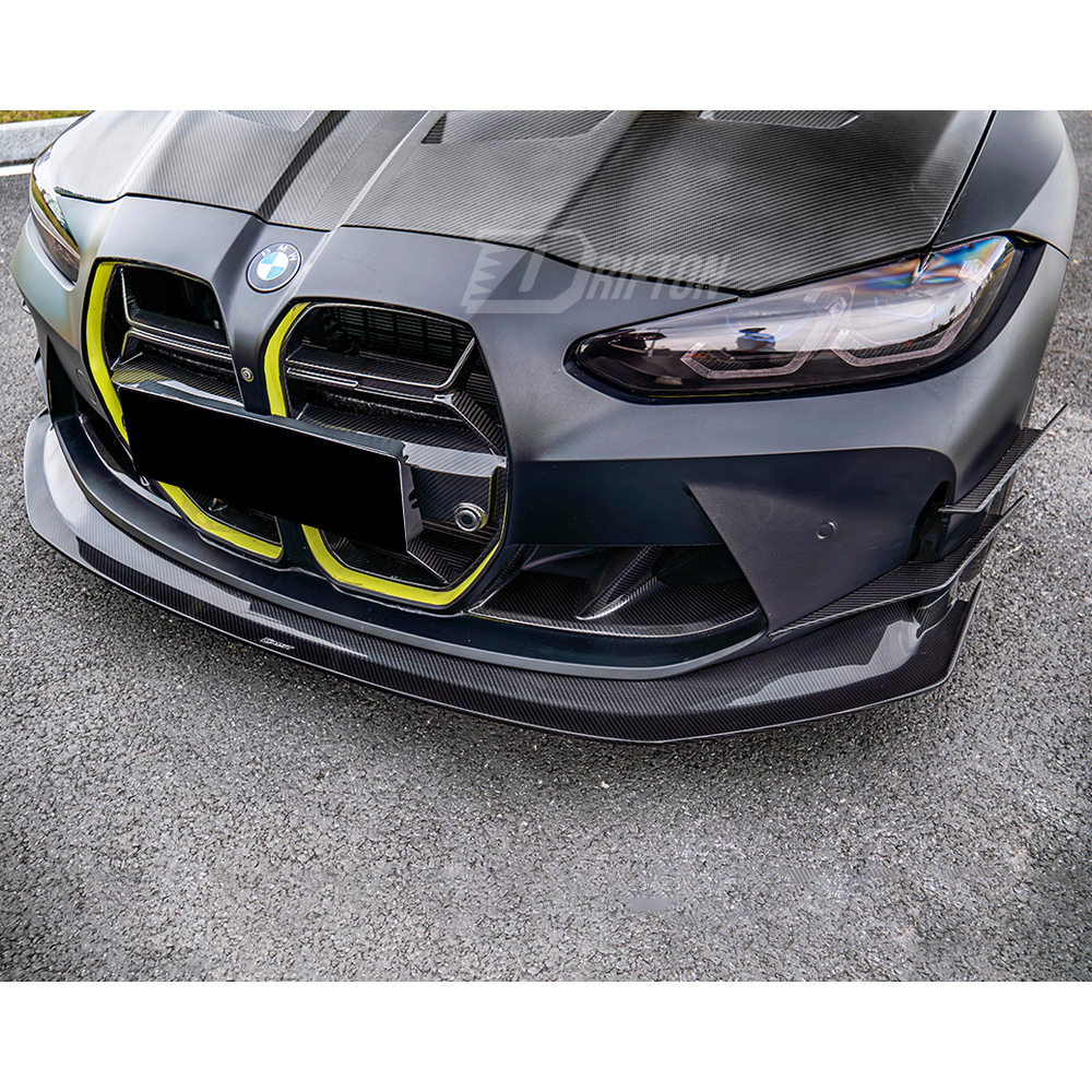 CMST V3 Style Dry Carbon Fiber Front Lip For BMW G80 G81 M3 G82 G83 M4 2020-2024