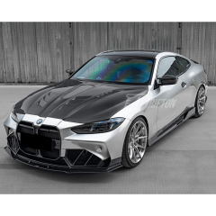 CMST V4 Style Carbon Fiber Engine Hood Bonnet For BMW G80 G81 M3 G82 G83 M4 2020-2024
