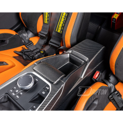 CSL Style Dry Carbon Fiber Interiors Kits Center Console Assemble For BMW G80 G81 M3 G82 G83 M4 2020-2024