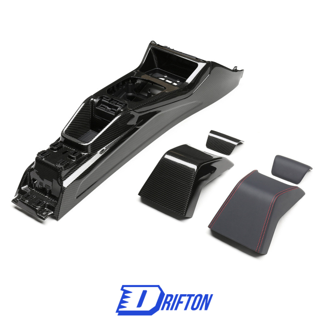 CSL Style Dry Carbon Fiber Interiors Kits Center Console Assemble For BMW G80 G81 M3 G82 G83 M4 2020-2024