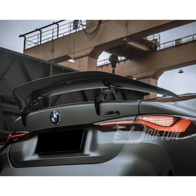 Adro Style Dry Carbon Fiber Rear Spoiler GT Wing For BMW G82 M4 2020-2024