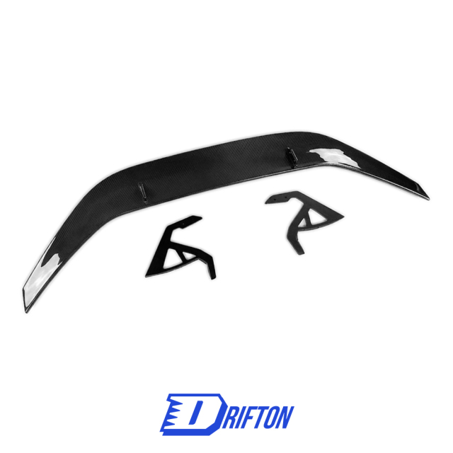 ADRO Style Dry Carbon Fiber Rear Spoiler GT Wing For BMW G80 M3 2020-2024