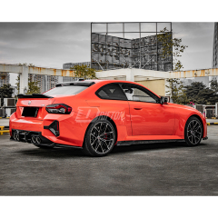MP Style Dry Carbon Fiber Trunk Spoiler For BMW G87 M2 G42 2023-2027