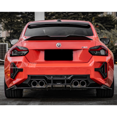 MP Style Dry Carbon Fiber Trunk Spoiler For BMW G87 M2 G42 2023-2027