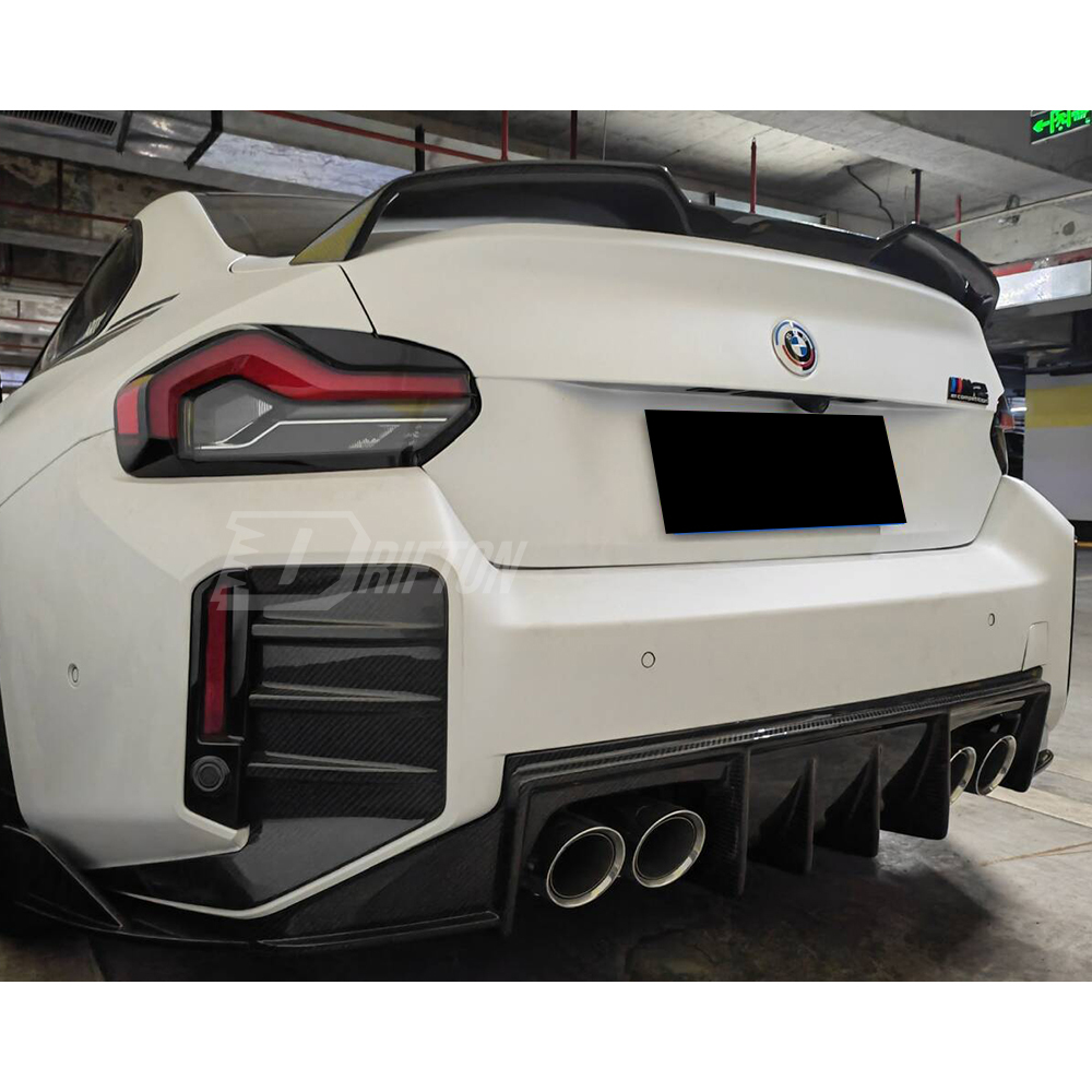 OC Style Dry Carbon Fiber Rear DiFfuser For BMW G87 M2 2023-2027