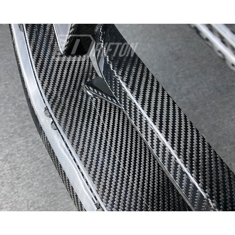 CS Style Dry Carbon Fiber Front Grille For BMW G87 M2 2023-2027