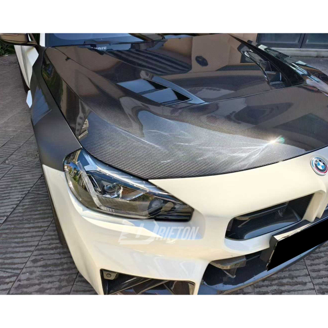 AP V2 Style Dry Carbon Fiber Hood Bonnet For BMW G87 M2 2023-2027