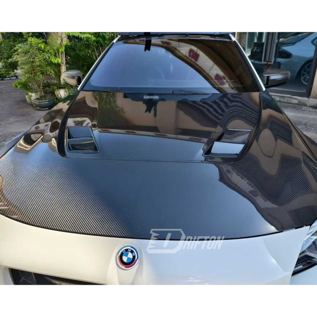 AP V2 Style Dry Carbon Fiber Hood Bonnet For BMW G87 M2 2023-2027