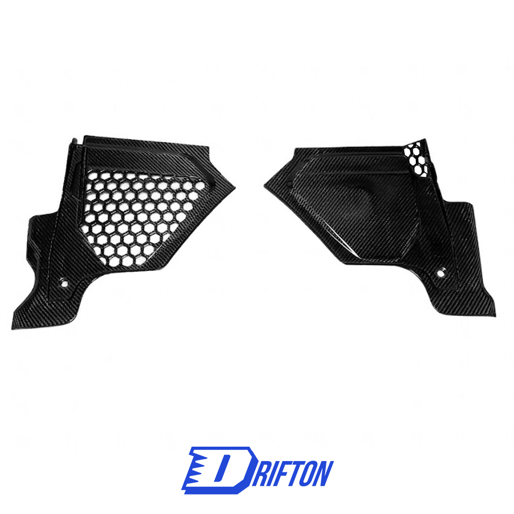 Dry Carbon Fiber Engine Bay Cowl Panel Top Grill Cover For BMW G87 M2 2023-2027