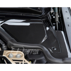Dry Carbon Fiber Engine Bay Cowl Panel Top Grill Cover For BMW G87 M2 2023-2027