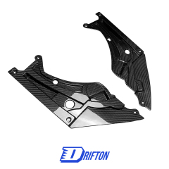 Dry Carbon Fiber Engine Bay Headlights Panels Cover For BMW G87 M2 2023-2027