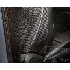Dry Carbon Fiber Interiors Kits Seat Back Cover Trim Kits Set For BMW G87 M2 2023-2027