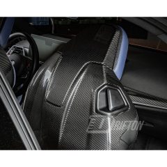 Dry Carbon Fiber Interiors Kits Seat Back Cover Trim Kits Set For BMW G87 M2 2023-2027