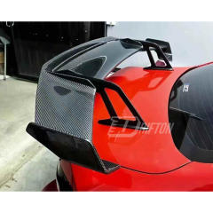 Paktechz Style Dry Carbon Fiber Rear Spoiler Trunk Wing For BMW G87 M2 2023-2027
