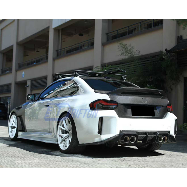 Vorstiner Style Dry Carbon Fiber Rear Trunk Boot Lid For BMW G87 M2 2023-2027
