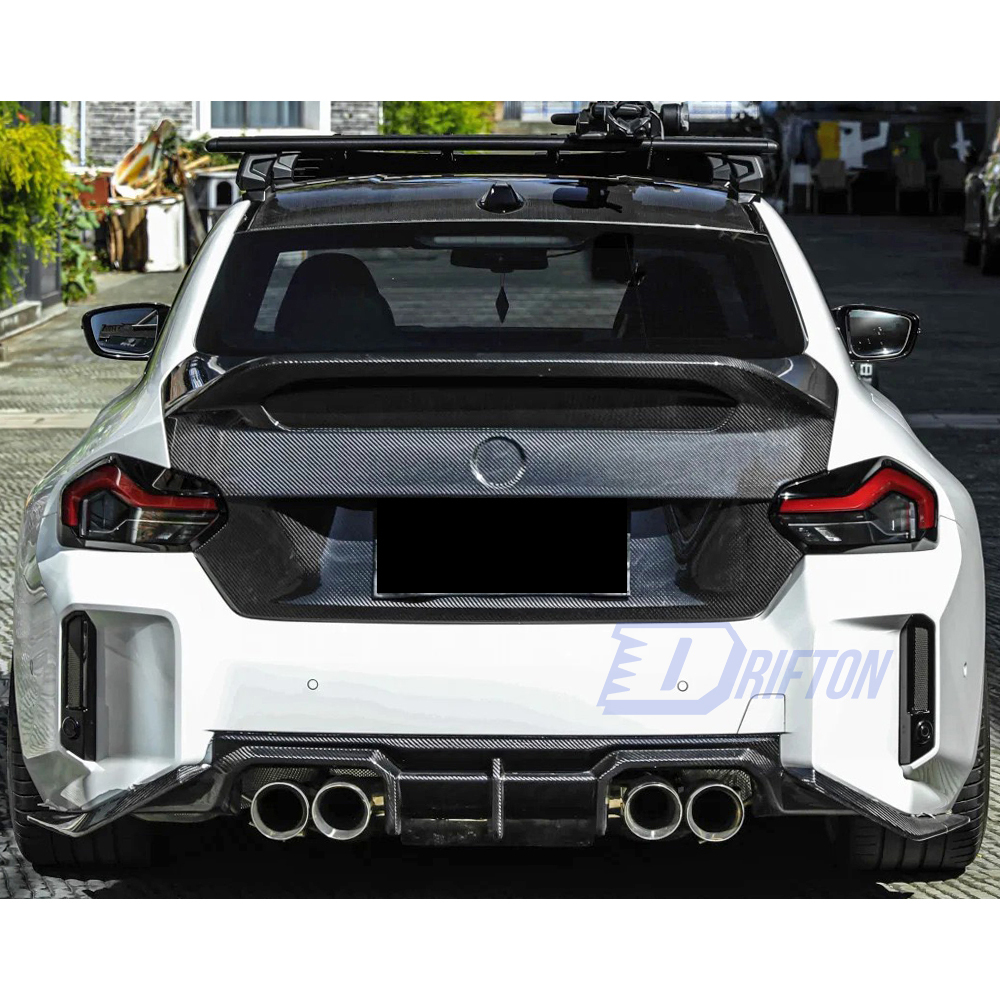 Vorstiner Style Dry Carbon Fiber Rear Trunk Boot Lid For BMW G87 M2 2023-2027