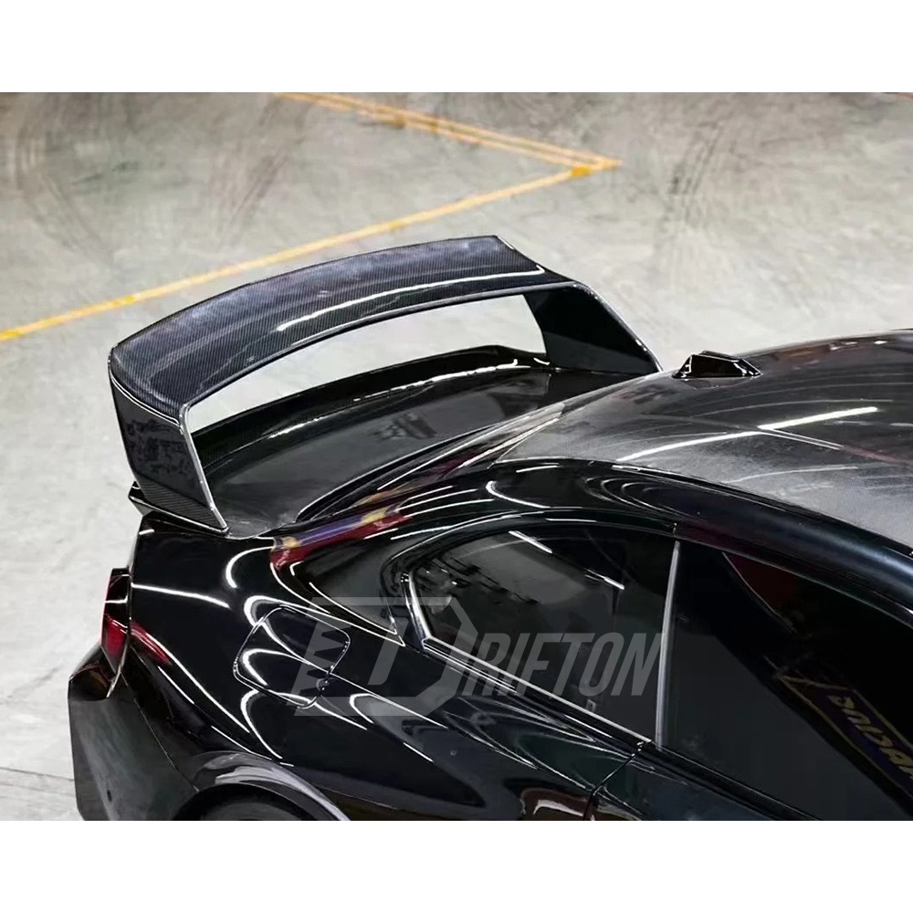 AP V3 Double Deck Style Dry Carbon Fiber Rear Spoiler Wing For BMW G87 M2 2023-2027