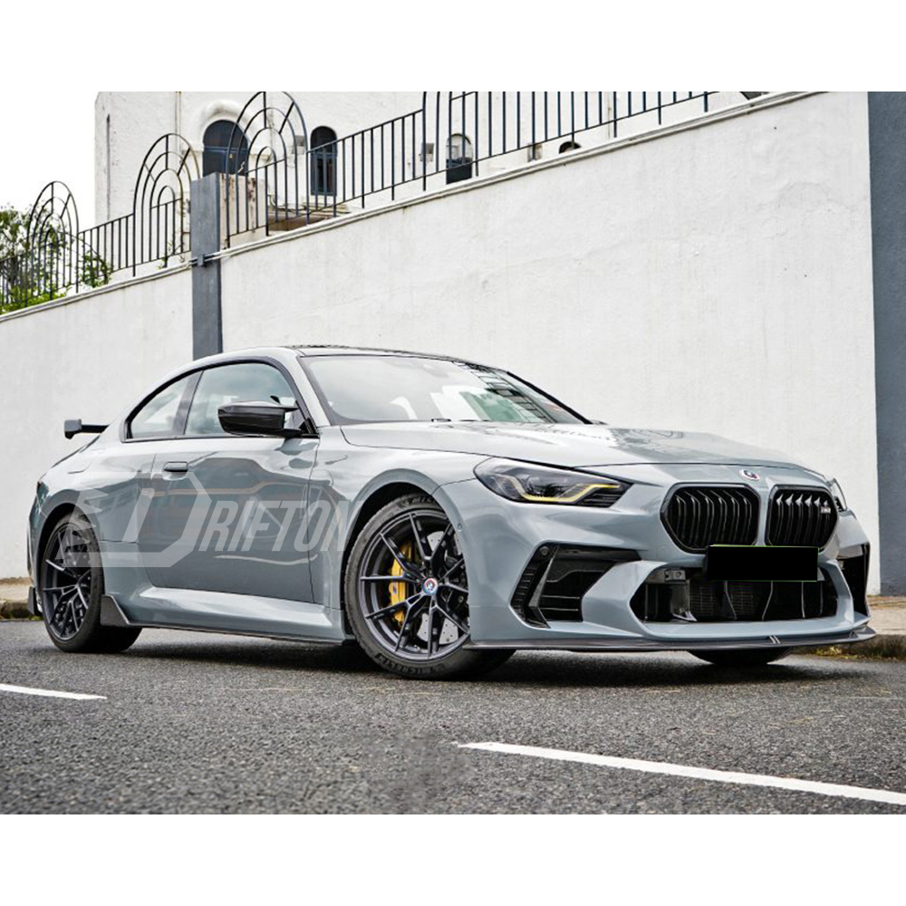 Adro Style PP x Dry Carbon Fiber Front Bumper Assemble For BMW G87 M2 2023-2027