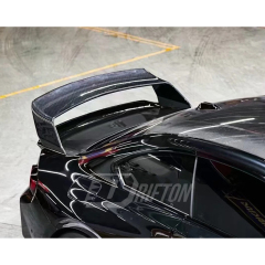 AP V3 Double Deck Style Dry Carbon Fiber Rear Spoiler Wing For BMW G87 M2 2023-2027