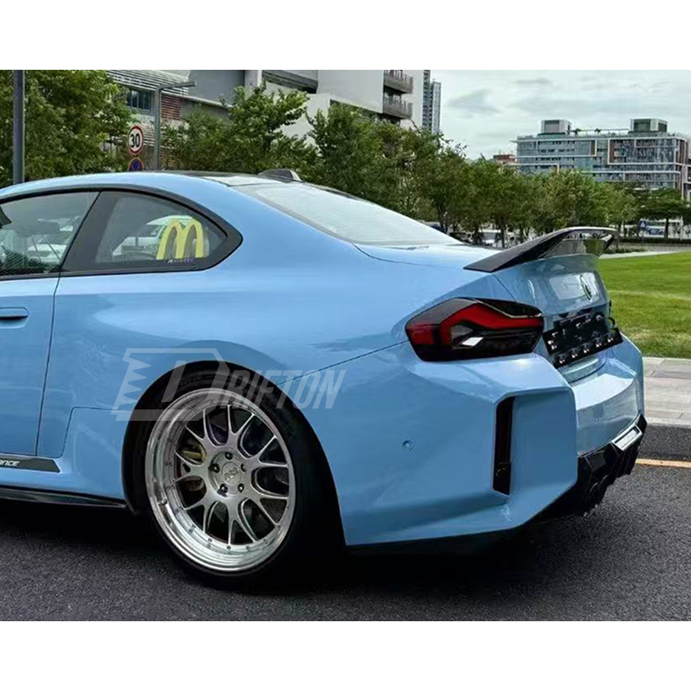 Adro Style Dry Carbon Fiber Rear Trunk Spoiler Wing For BMW G87 M2 2023-2027