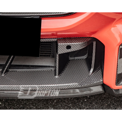 OEM Style Dry Carbon Fiber Front Bumper Lower Grille For BMW G87 M2 2023-2027