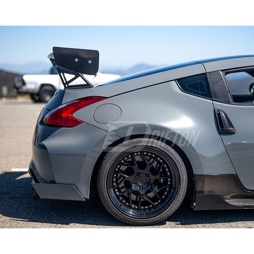 APR GTC300 61“ Style Carbon Fiber Rear Spoiler GT Wing For Nissan 370Z Z34 2008-2019