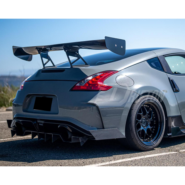 APR GTC300 61“ Style Carbon Fiber Rear Spoiler GT Wing For Nissan 370Z Z34 2008-2019