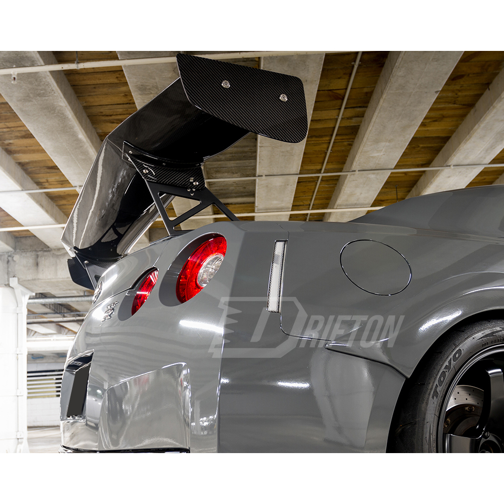 APR Style Carbon Fiber Rear Spoiler GT Wing For Nissan R35 GTR 2008-2026