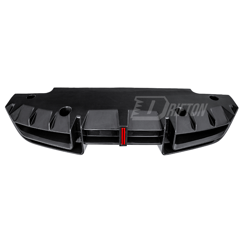 CMST V2 Style Dry Carbon Fiber Rear Diffuser with Underboard For Mclaren 720S & 750S 2017-2026