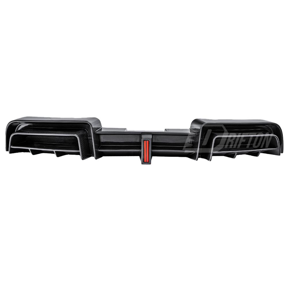 CMST V2 Style Dry Carbon Fiber Rear Diffuser with Underboard For Mclaren 720S & 750S 2017-2026